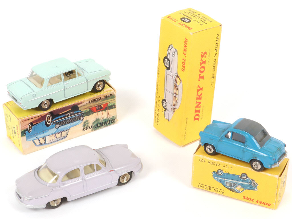 Lot 266 - DINKY TOYS (FRANCE) (3)