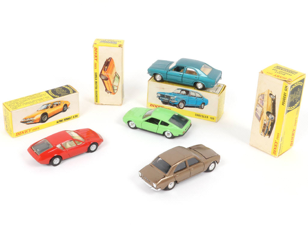 Lot 268 - DINKY TOYS (FRANCE) (4)