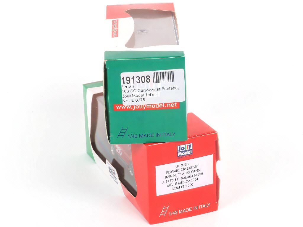 Lot 120 - JOLLY MODEL (ITALIE) (2)