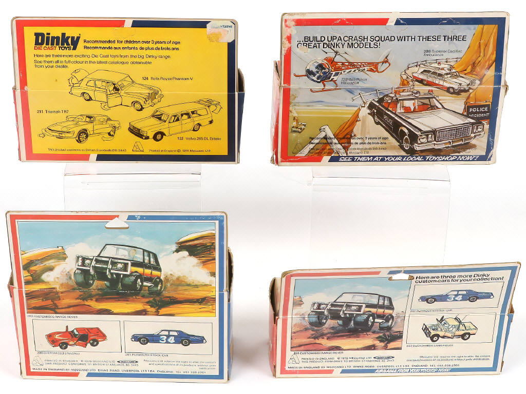 Lot 335 - DINKY TOYS (GB) (4)