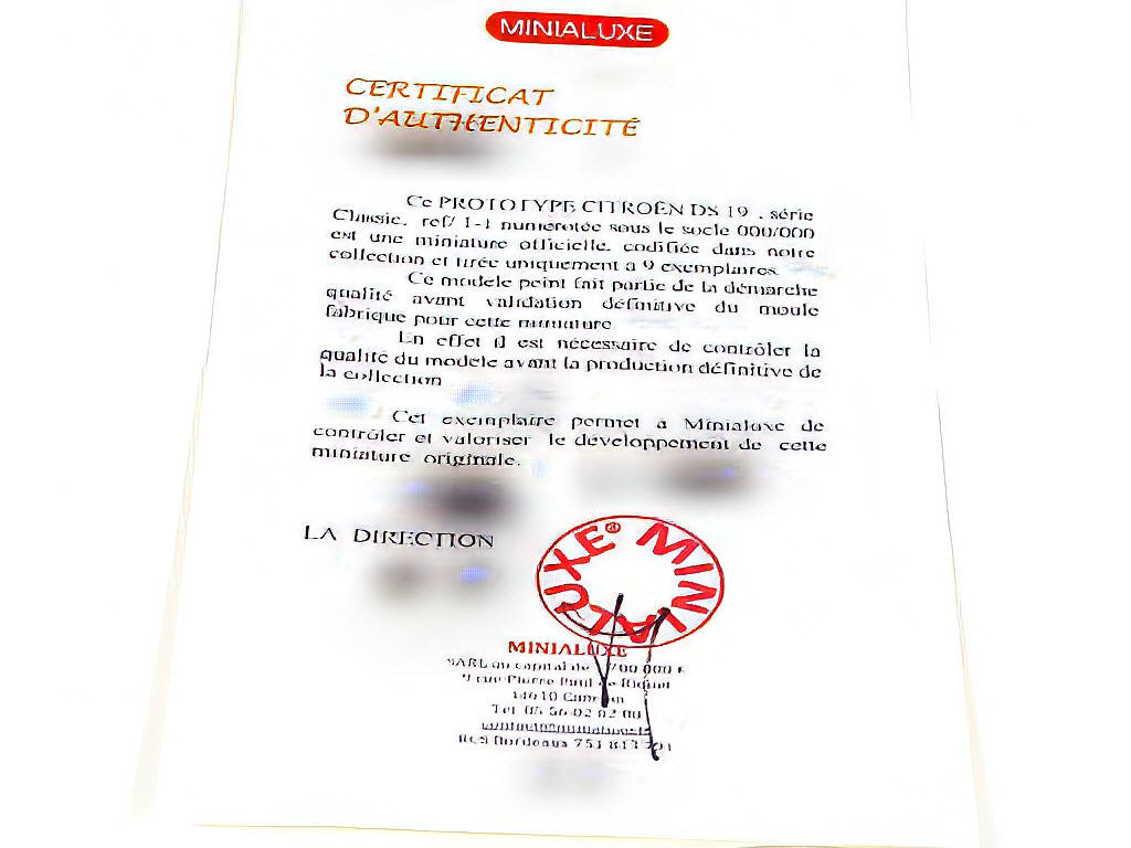 Lot 163 - MINIALUXE (FRANCE) (1)