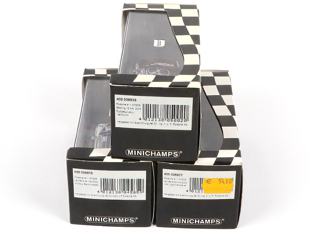 Lot 141 - MINICHAMPS (ALLEMAGNE) (3)