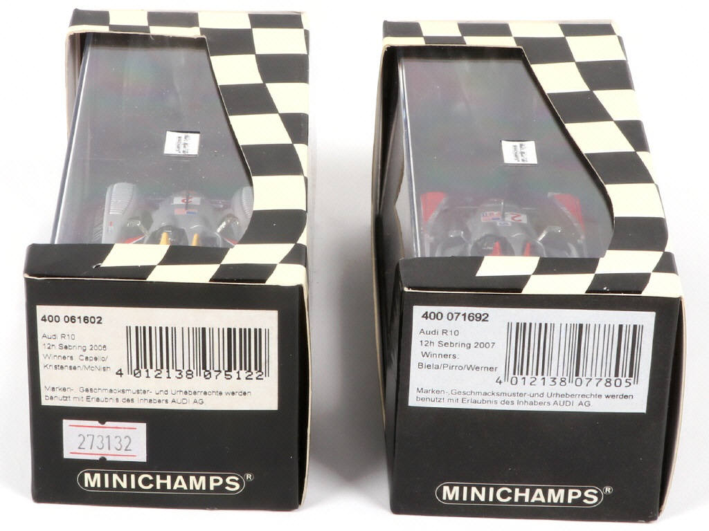 Lot 137 - MINICHAMPS (ALLEMAGNE) (2)
