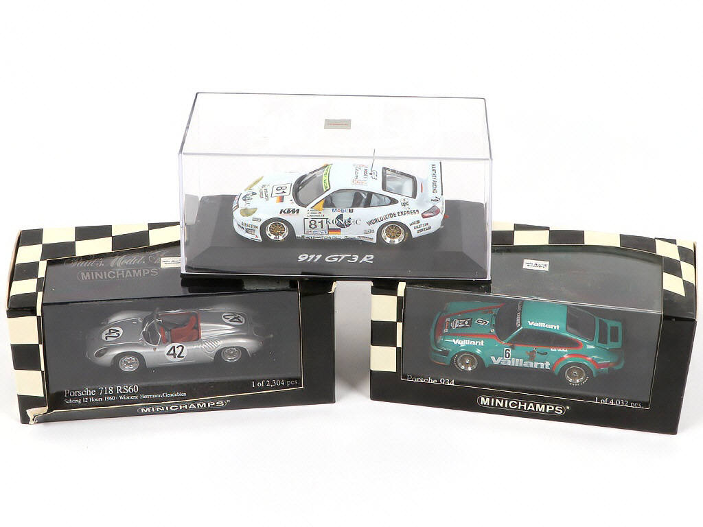 Lot 139 - MINICHAMPS (ALLEMAGNE) (3)