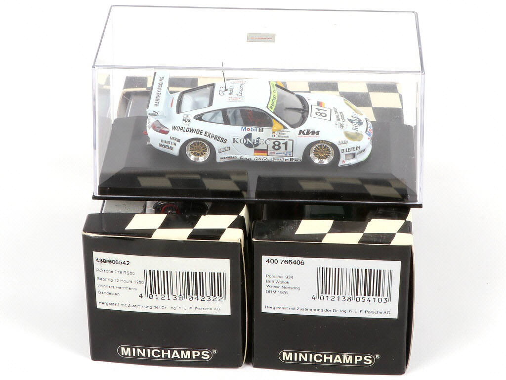 Lot 139 - MINICHAMPS (ALLEMAGNE) (3)