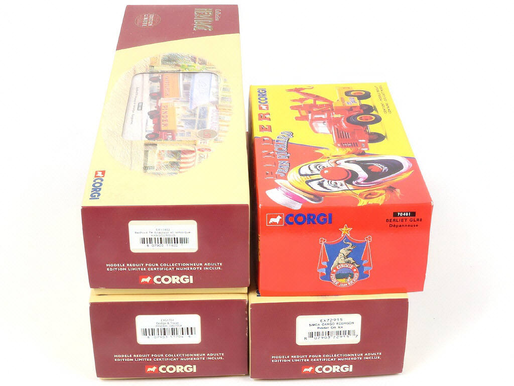 Lot 206 - CORGI TOYS (GB) (4)