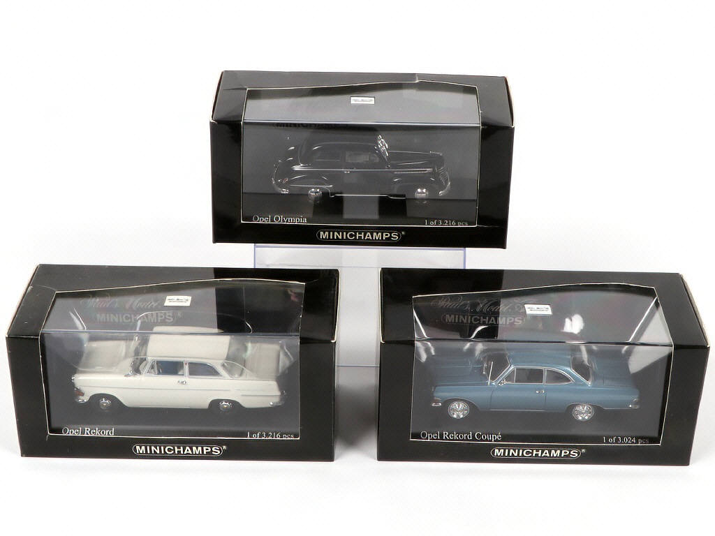 Lot 74 - MINICHAMPS (ALLEMAGNE) (3)
