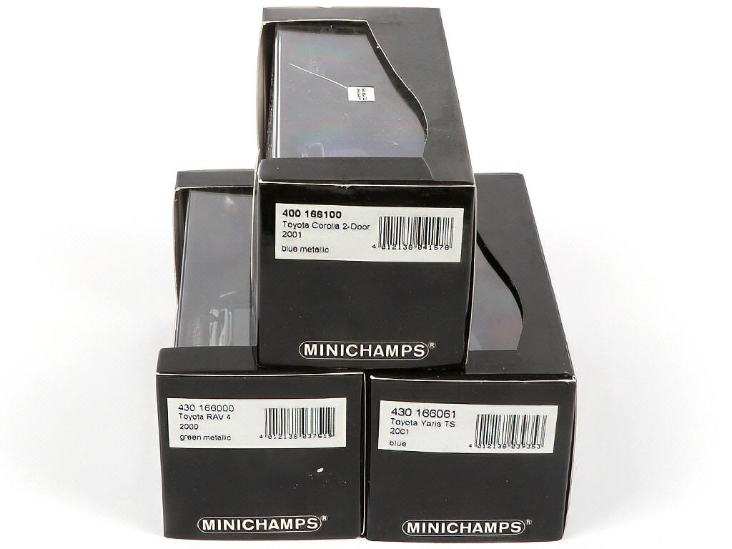 Lot 138 - MINICHAMPS (ALLEMAGNE) (3)