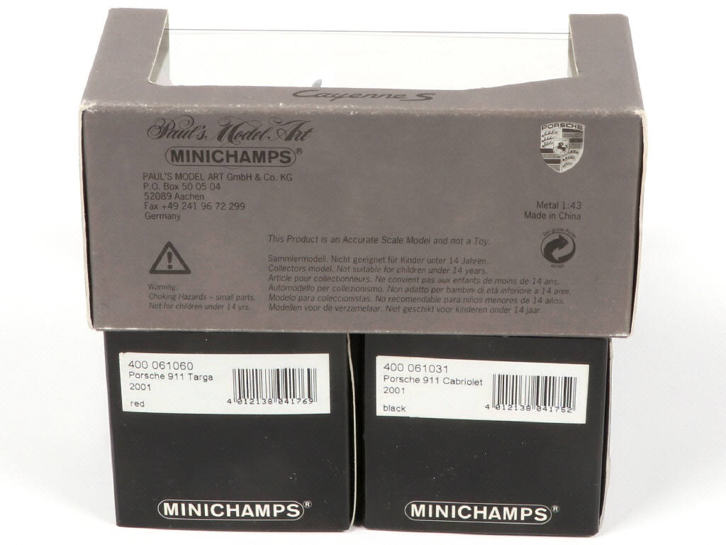 Lot 140 - MINICHAMPS (ALLEMAGNE) (3)