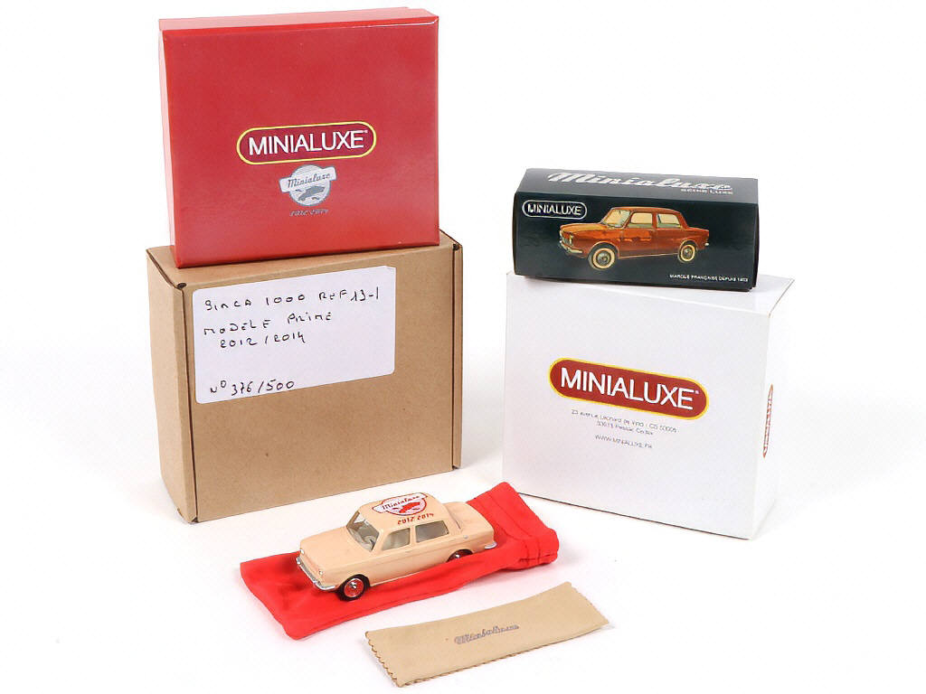 Lot 185 - MINIALUXE (FRANCE) (1)