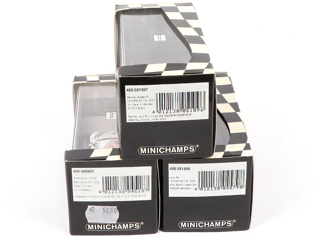 Lot 162 - MINICHAMPS (ALLEMAGNE) (3)