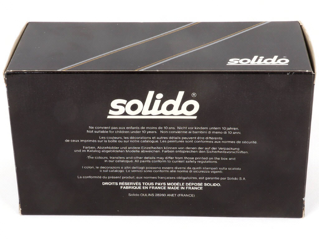 Lot 255 - SOLIDO (FRANCE) (1)