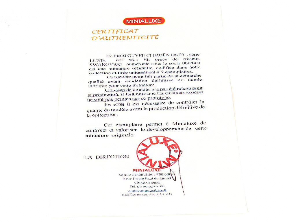 Lot 132 - MINIALUXE (FRANCE) (1)