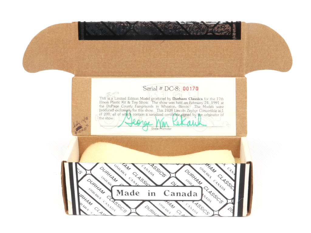 Lot 80 - DURHAM CLASSICS (CANADA) (1)