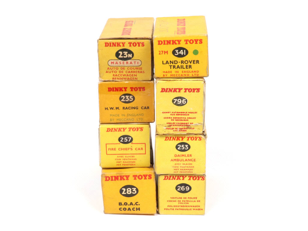 Lot 168 - DINKY TOYS (GB) (8)