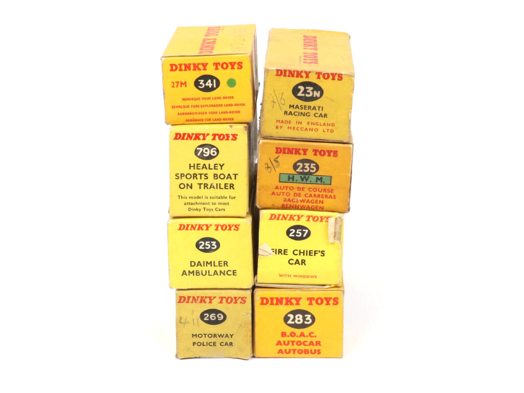 Lot 168 - DINKY TOYS (GB) (8)