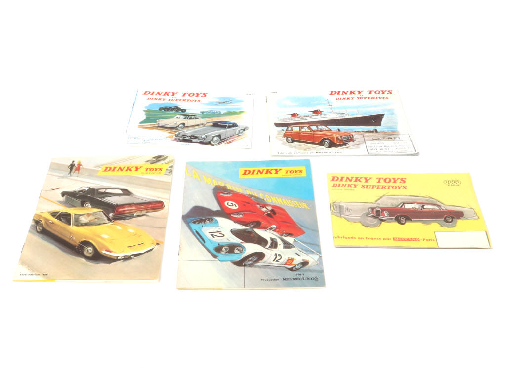 Lot 1 - DINKY TOYS (FRANCE) (5)