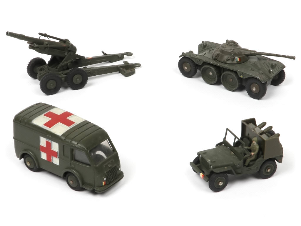 Lot 248 - DINKY TOYS (FRANCE) (4)