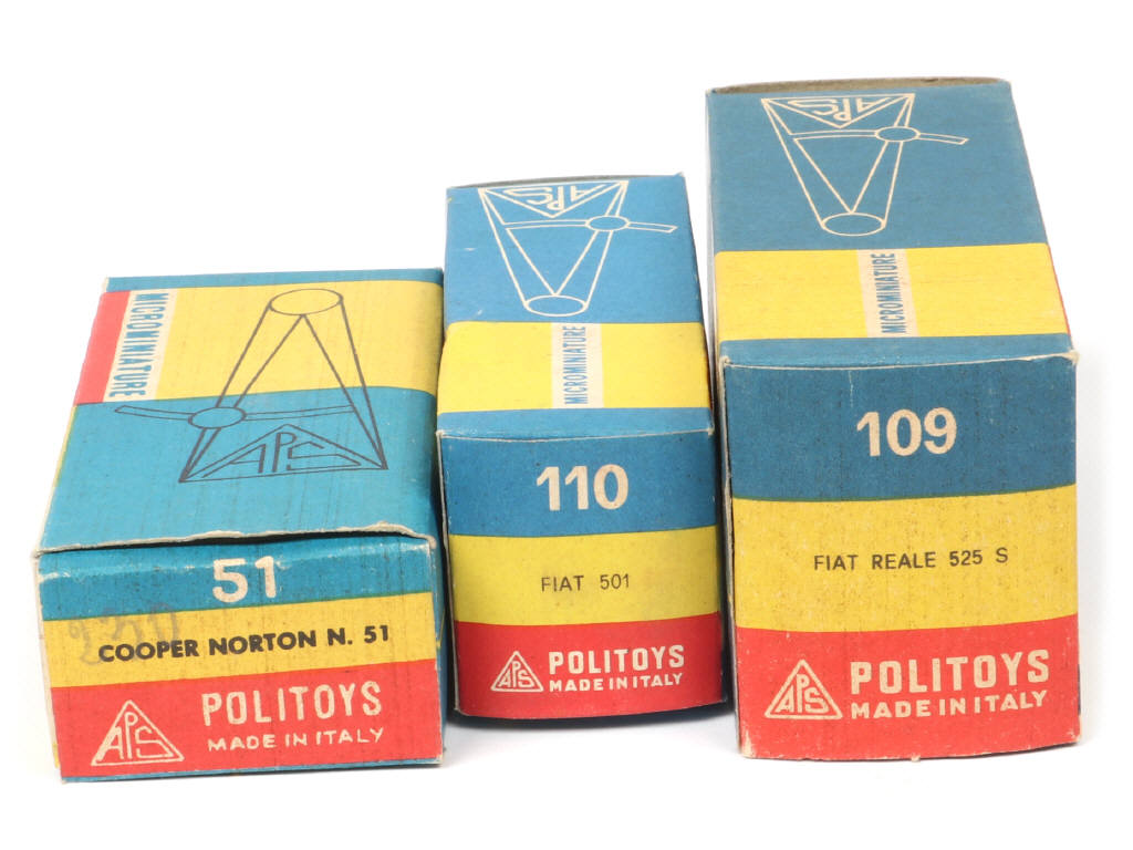Lot 154 - POLITOYS (ITALIE) (3)