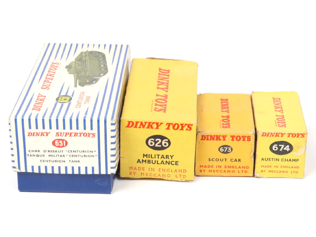 Lot 242 - DINKY TOYS (GB) (4)
