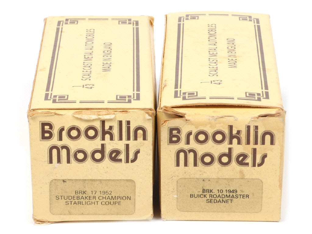 Lot 121 - BROOKLIN MODELS (GB) (2)