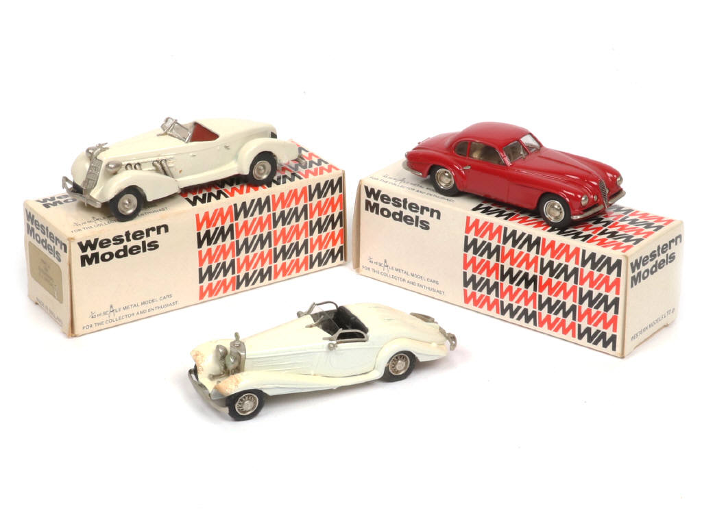 Lot 117 - WESTERN MODELS (GB) (3)