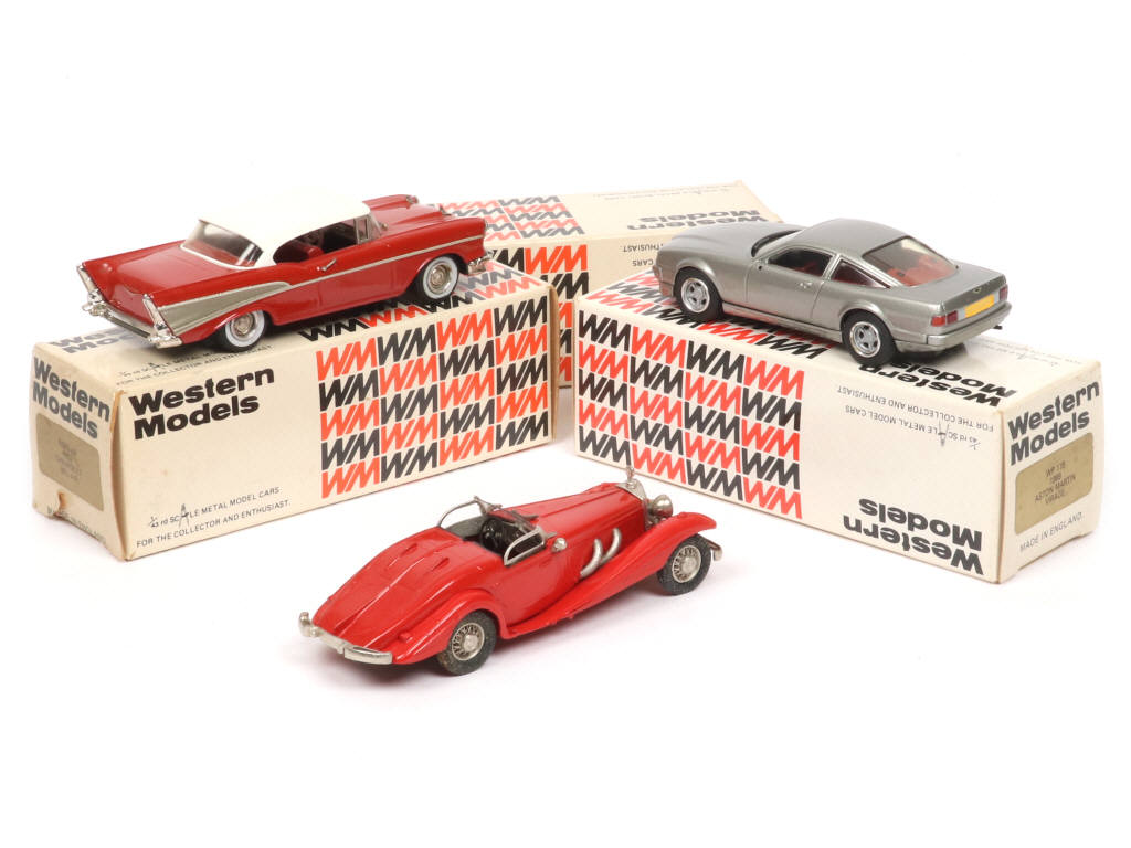 Lot 118 - WESTERN MODELS (GB) (3)