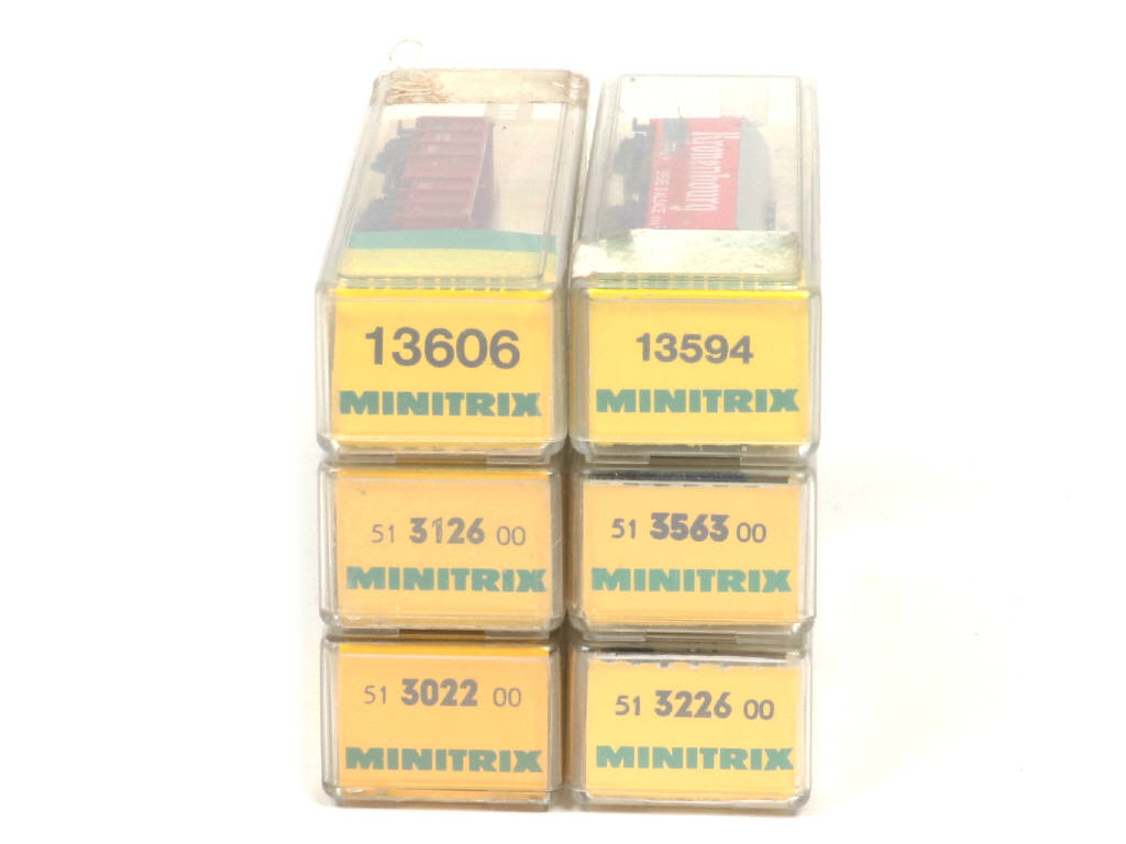 Lot 33 - MINITRIX 'N' (ALLEMAGNE) (6)