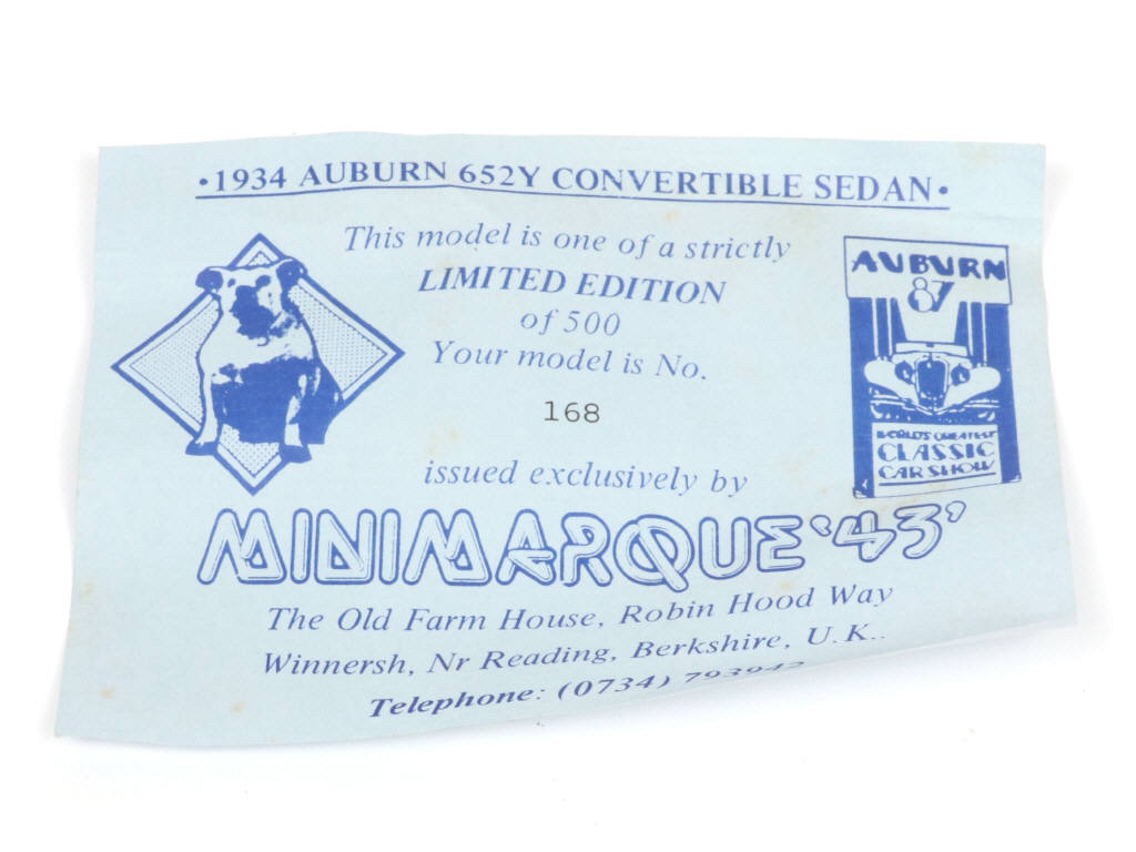 Lot 117 - MINI MARQUE '43' (GB) (1)