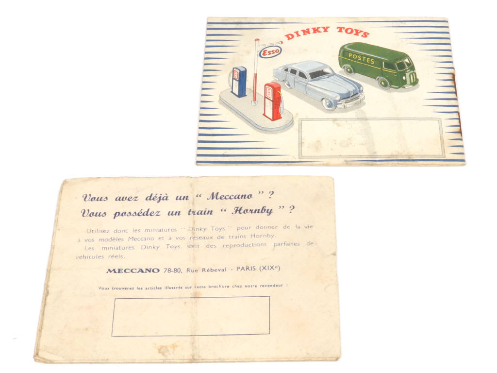 Lot 5 - DINKY TOYS (FRANCE) (2)