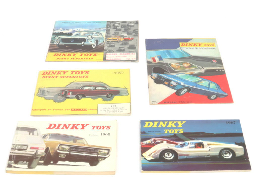 Lot 10 - DINKY TOYS (FRANCE) (5)