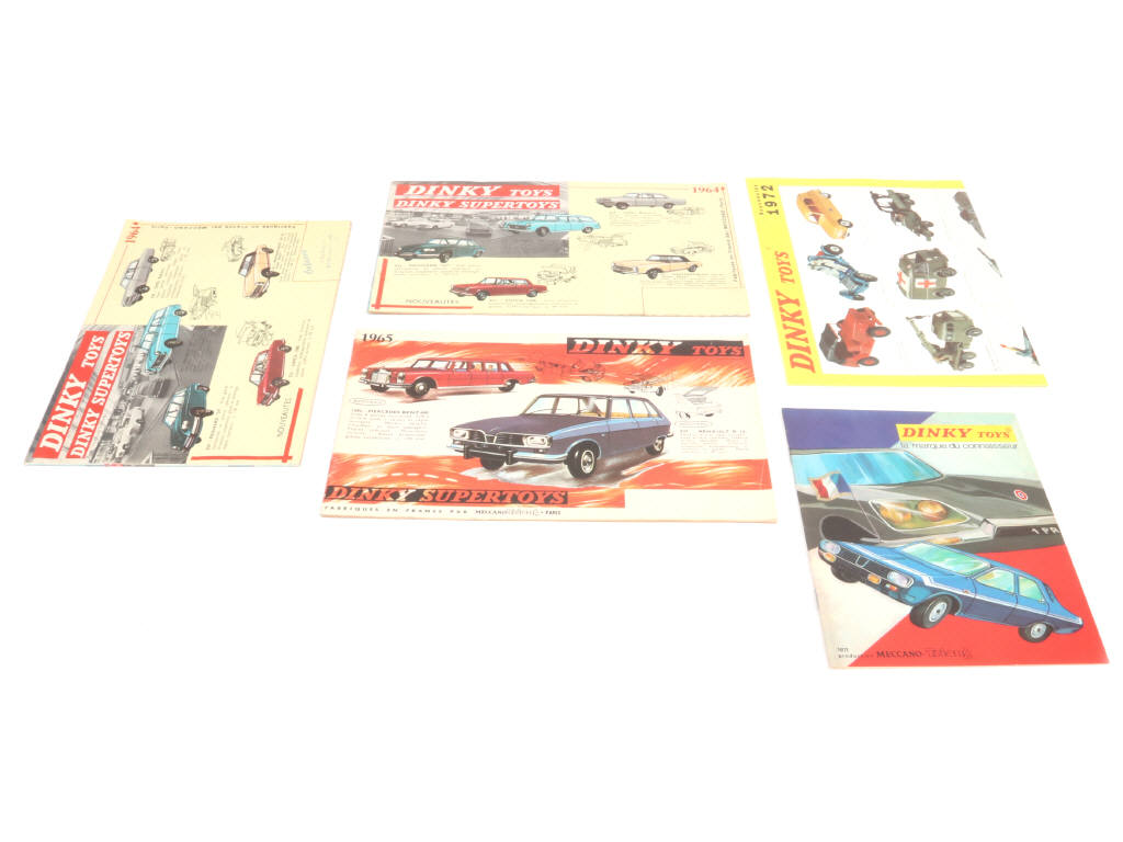 Lot 11 - DINKY TOYS (FRANCE) (5)