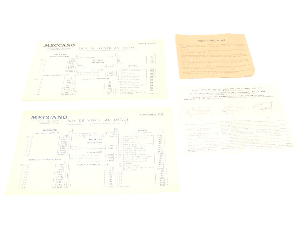 Lot 2 - MECCANO (FRANCE) (5)