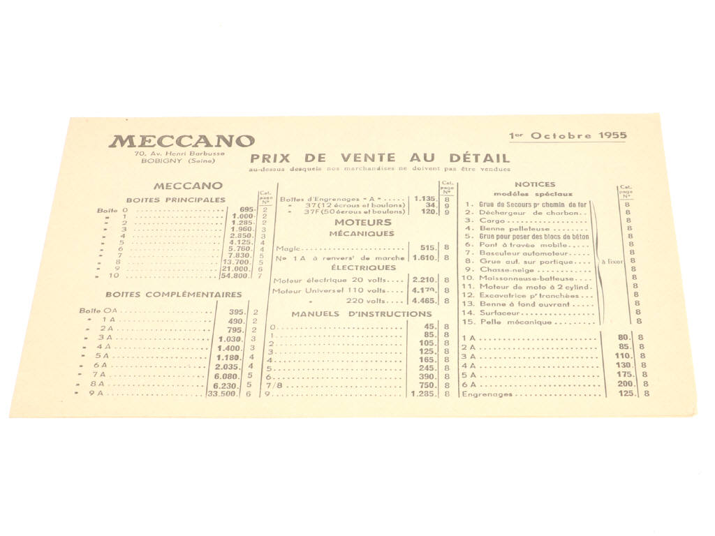 Lot 3 - MECCANO (FRANCE) (6)