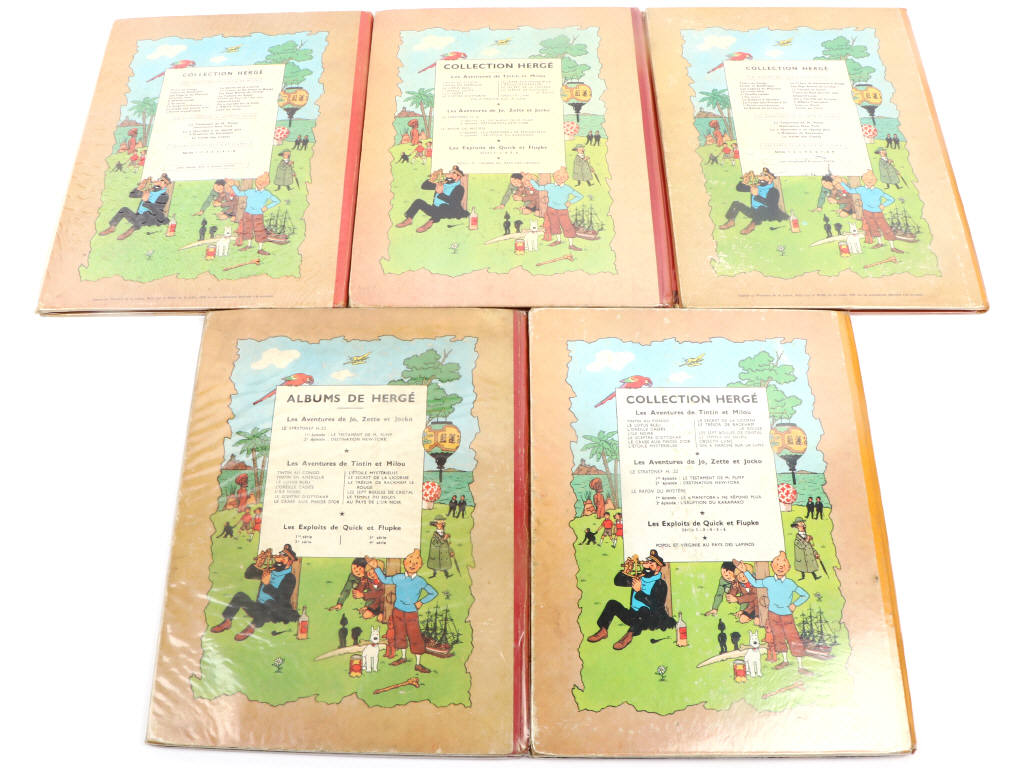 Lot 115 - EDITIONS CASTERMAN (BELGIQUE) (5)
