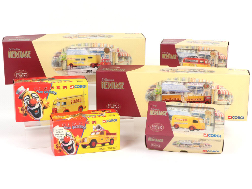 Lot 124 - CORGI TOYS (GB) (6)