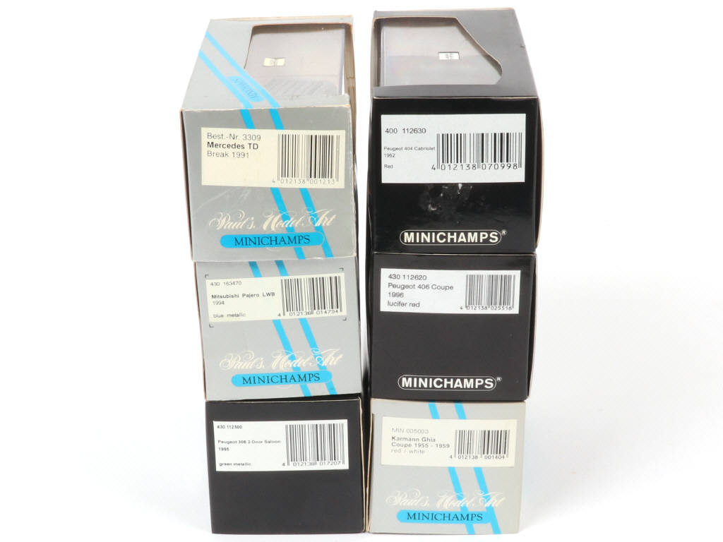Lot 51 - MINICHAMPS (ALLEMAGNE) (6)
