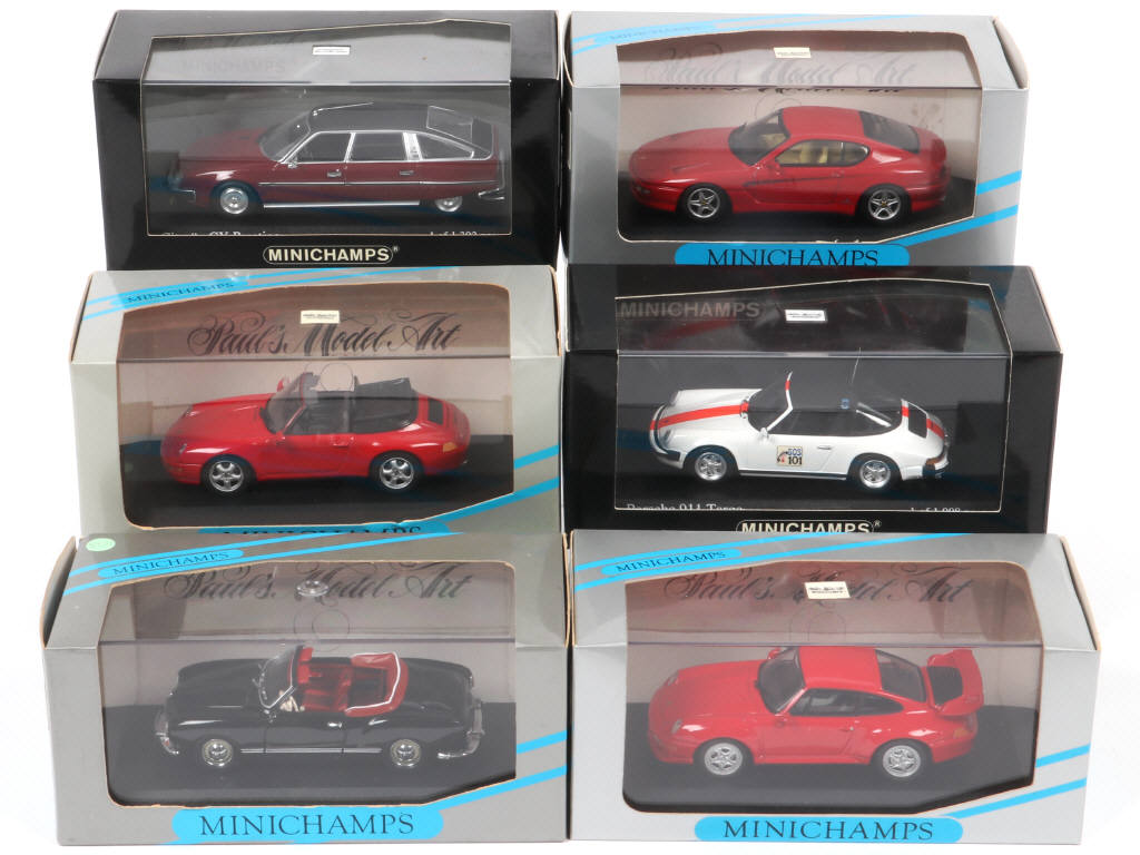 Lot 124 - MINICHAMPS (ALLEMAGNE) (6)