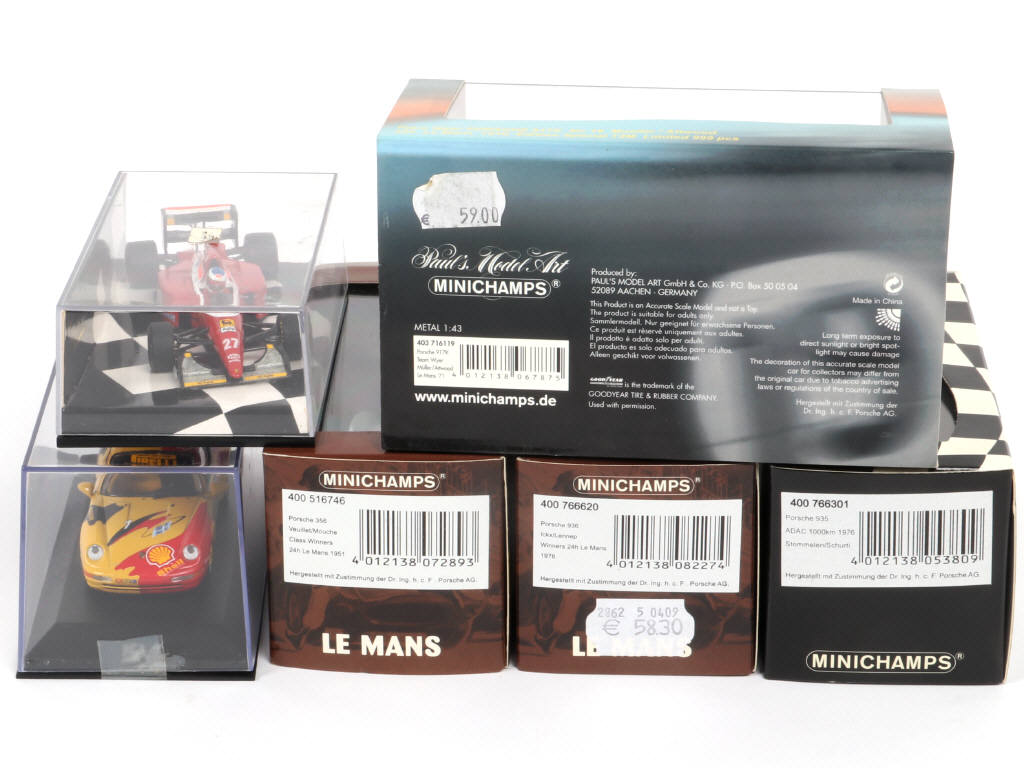 Lot 128 - MINICHAMPS (ALLEMAGNE) (6)