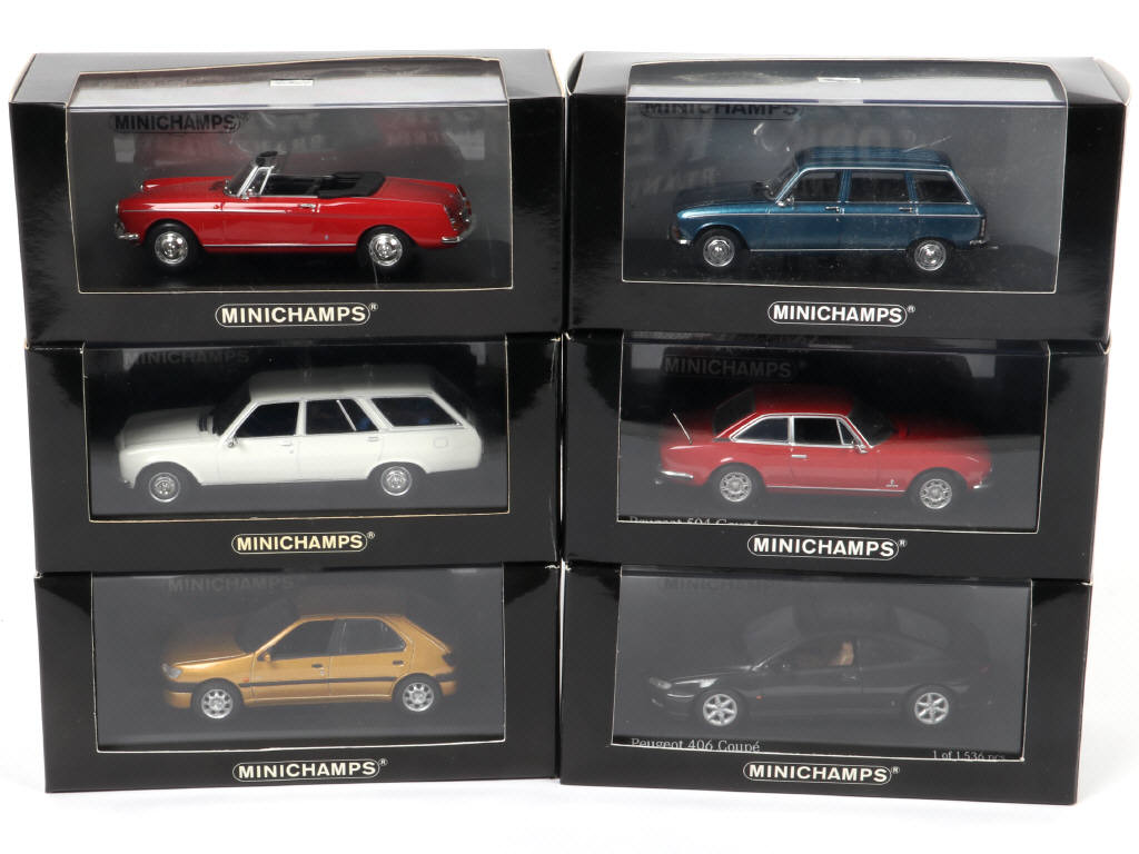 Lot 82 - MINICHAMPS (ALLEMAGNE) (6)