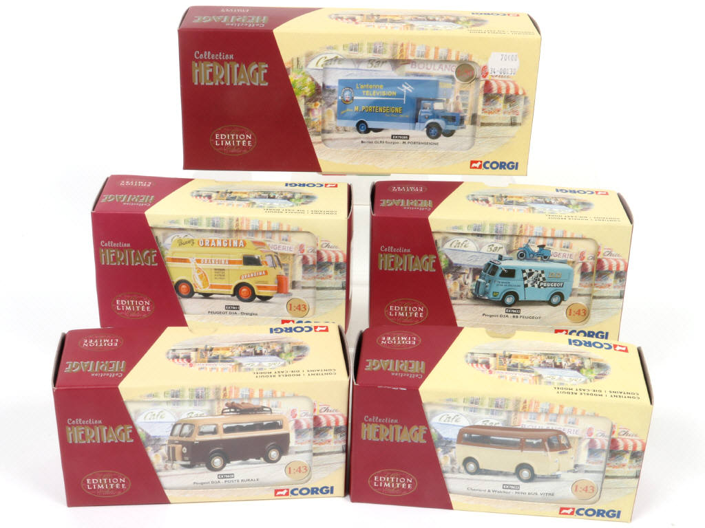 Lot 106 - CORGI TOYS (GB) (5)