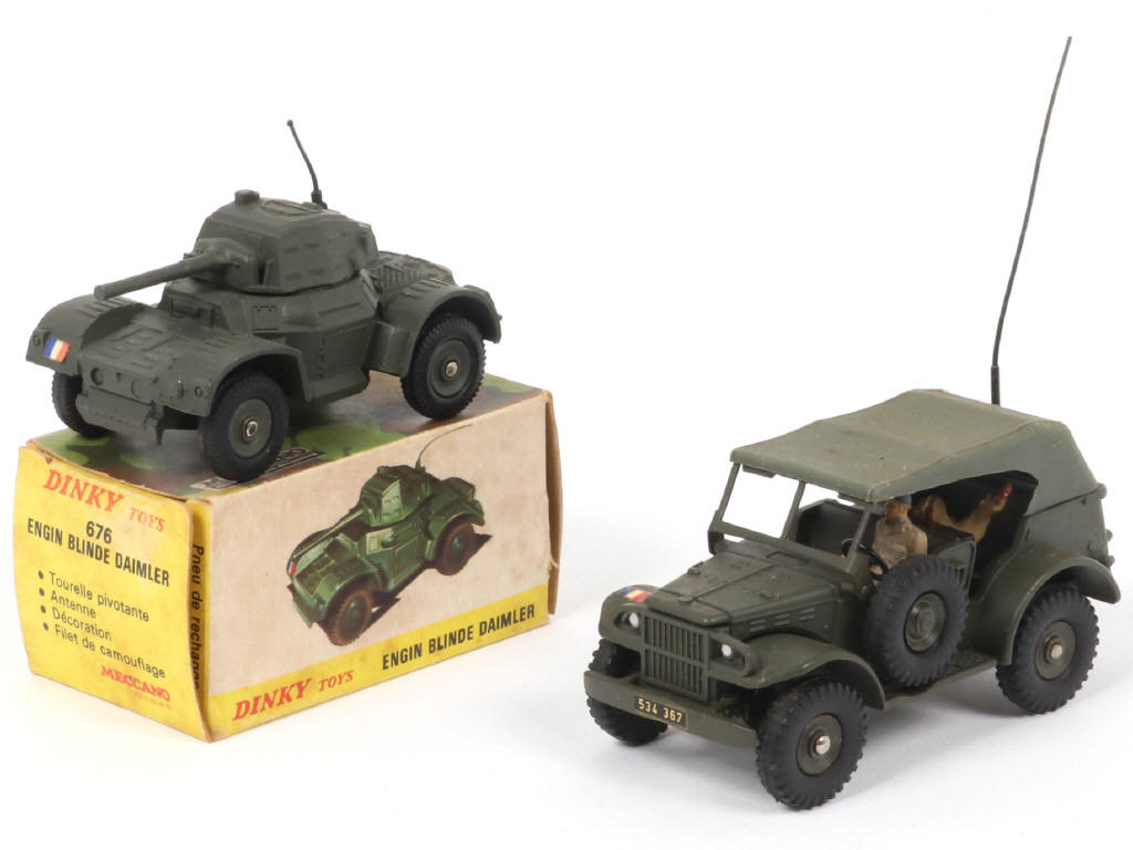 Lot 201 - DINKY TOYS (FRANCE) (2)