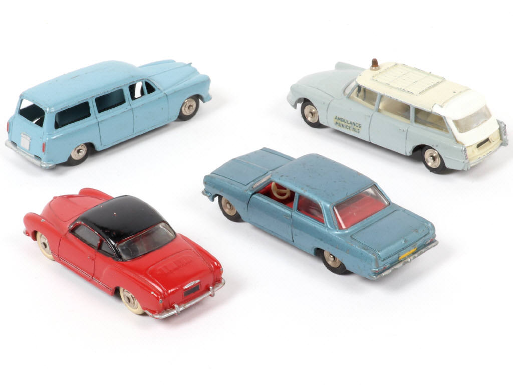 Lot 253 - DINKY TOYS (FRANCE) (4)