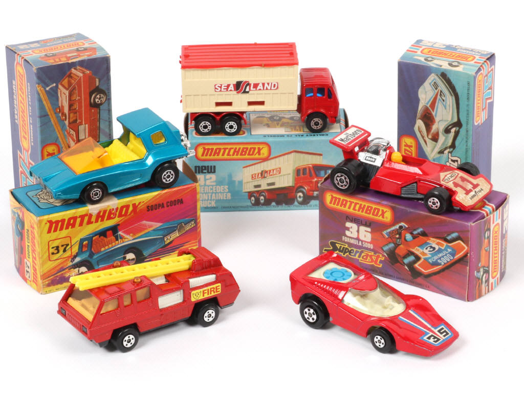 Lot 118 - MATCHBOX - SUPERFAST (GB) (5)