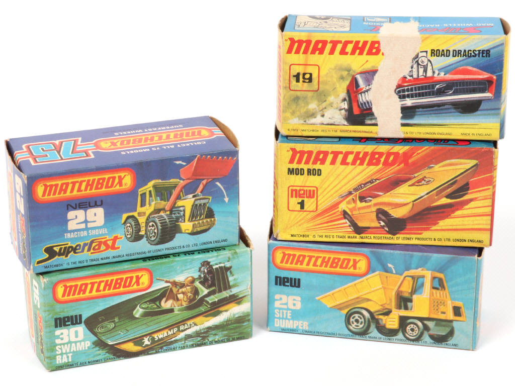 Lot 119 - MATCHBOX - SUPERFAST (GB) (5)