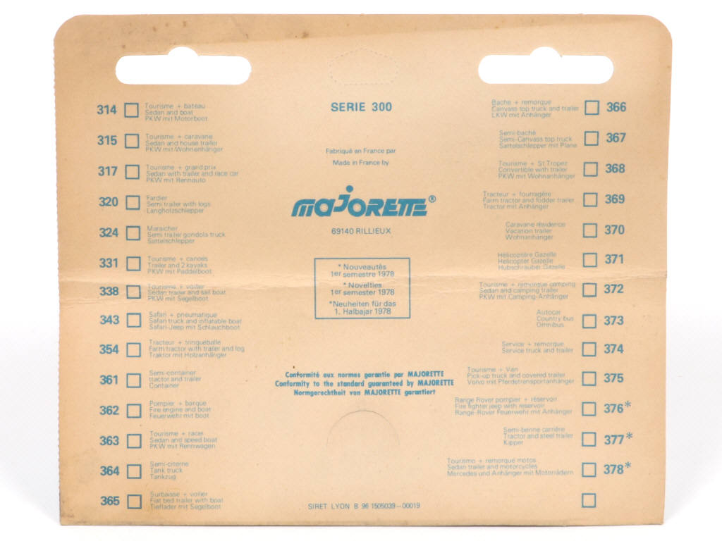 Lot 23 - MAJORETTE (FRANCE) (1)