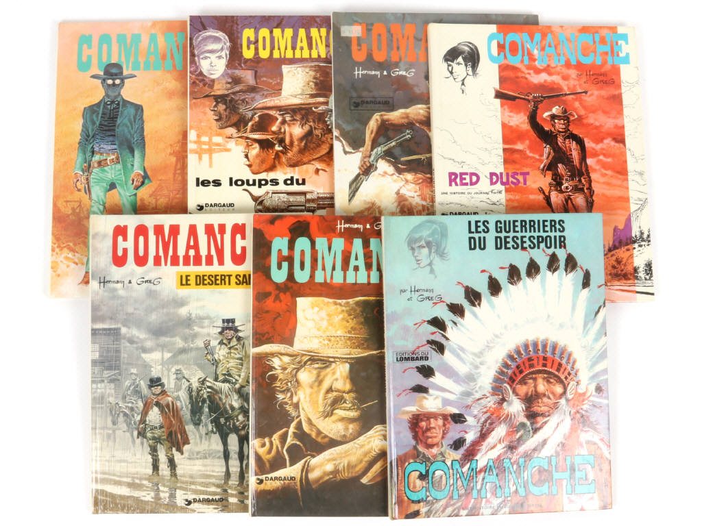 Lot 191 - EDITIONS DARGAUD & LOMBARD (7)