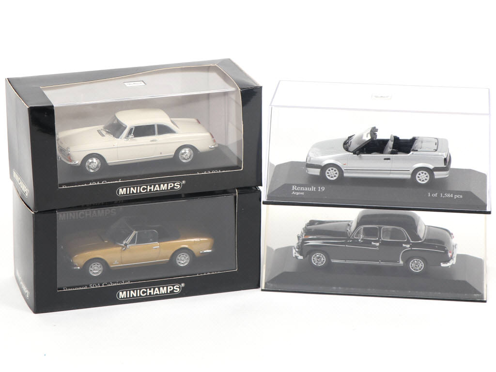Lot 93 - MINICHAMPS (ALLEMAGNE) (4)