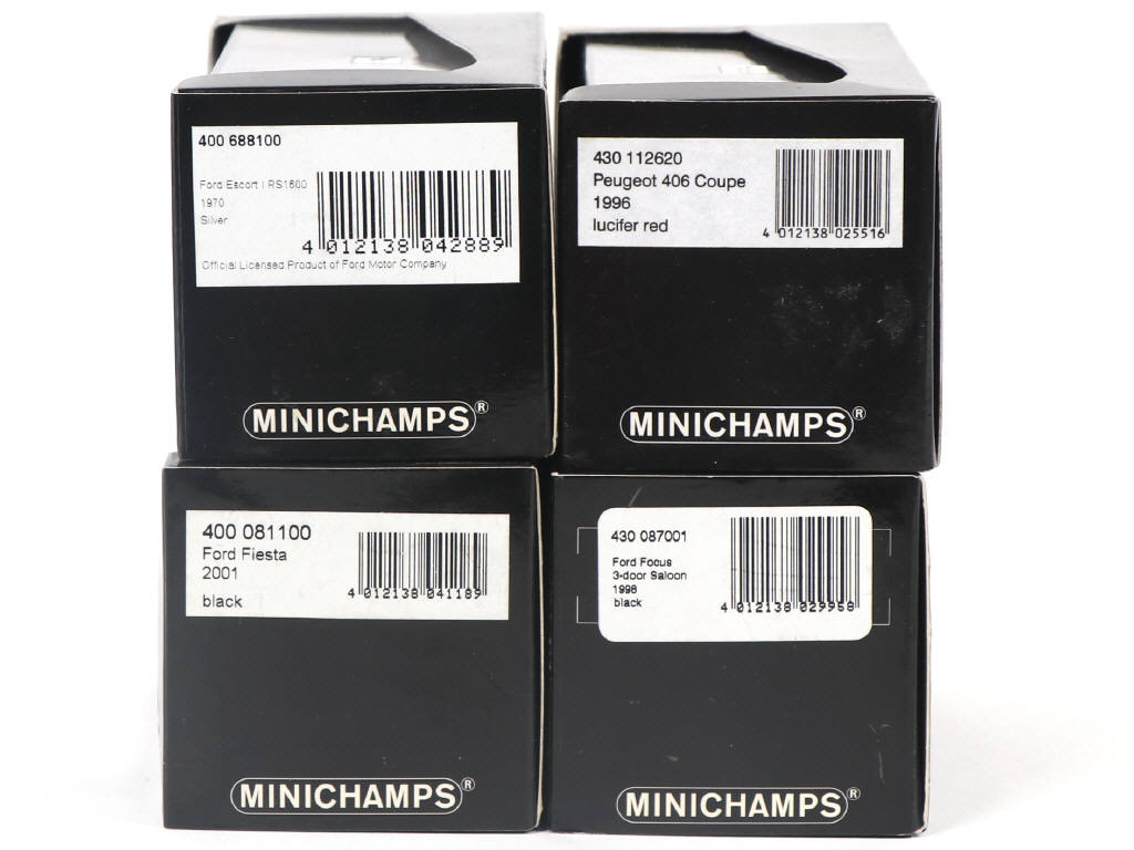 Lot 215 - MINICHAMPS (ALLEMAGNE) (4)