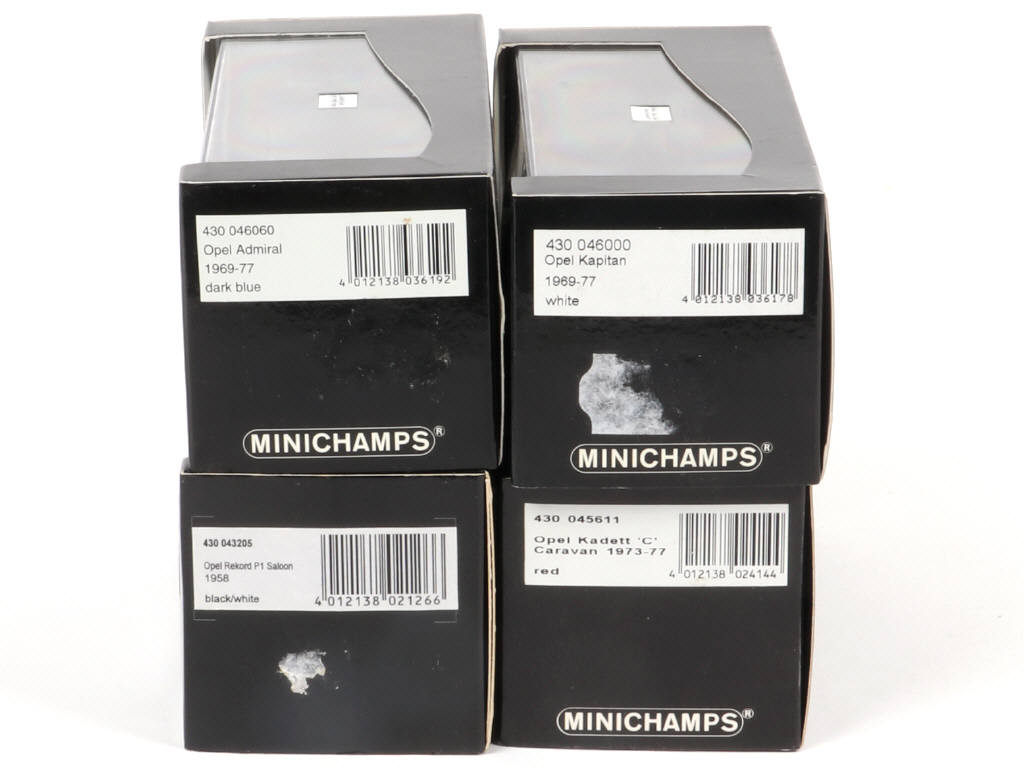Lot 220 - MINICHAMPS (ALLEMAGNE) (4)